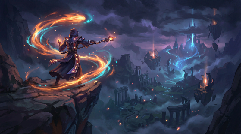 精神小妹英雄联盟法师视频